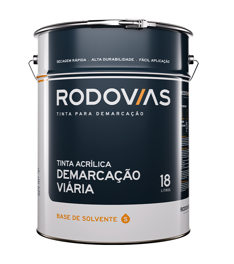 Tinta Acrílica para Demarcação Viária à base de Solvente para aeroportos